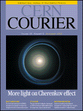 Cover of CERN Courier Volume 38 Issue 9