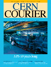 Cover of CERN Courier Volume 39 Issue 10