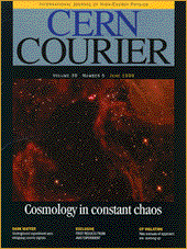 Cover of CERN Courier Volume 39 Issue 5