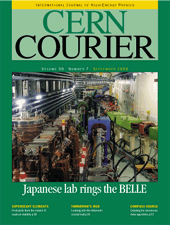 Cover of CERN Courier Volume 39 Issue 7