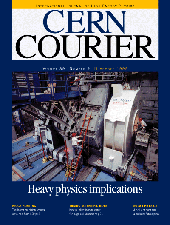 Cover of CERN Courier Volume 39 Issue 9