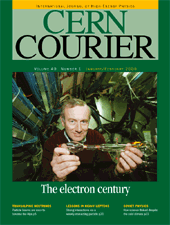 Cover of CERN Courier Volume 40 Issue 1