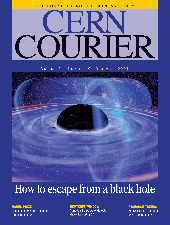 Cover of CERN Courier Volume 41 Issue 10