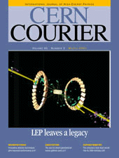 Cover of CERN Courier Volume 41 Issue 2