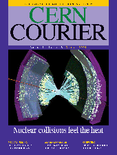 Cover of CERN Courier Volume 41 Issue 8
