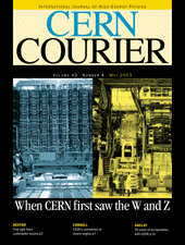 Cover of CERN Courier Volume 43 Issue 4