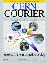 Cover of CERN Courier Volume 43 Issue 6