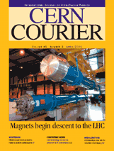 Cover of CERN Courier Volume 45 Issue 3