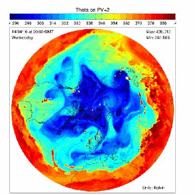 Northern hemisphere