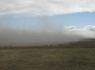 Dust storm
