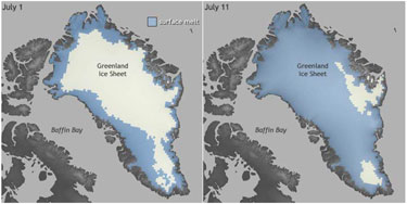 Greenland melt