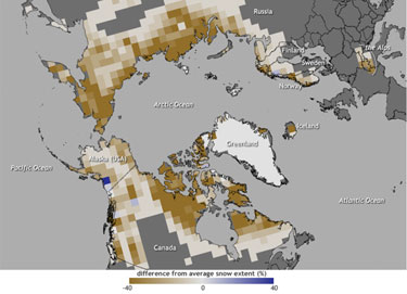 June snow cover