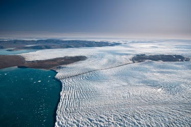 Greenland outlet glacier