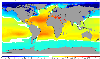 Surface &delta;<sup>18</sup>O<sub>seawater</sub>