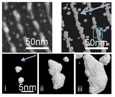 Ag nanorods and nanoclusters