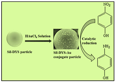 Silica-lipid-gold conjugate particle