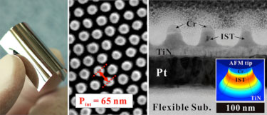Flexible phase-change memory
