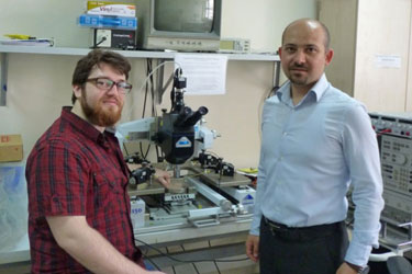 Bedri Gurkan Sonmez and Senol Mutlu from Bogazici University