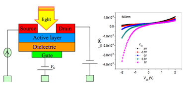 FET-based photodetector: configuration and output characteristics