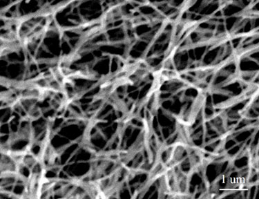 Gas-sensing nanofibres