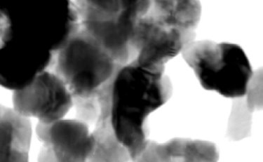 TEM image of the as processed sample