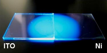 Comparative study: bottom-emitting OLED