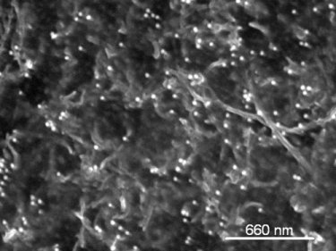 Carbon nanotube-polystyrene composite