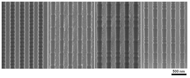 Anodic alumina with pattern-addressed pore structures
