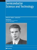 A special issue of the journal Semiconductor Science and Technology