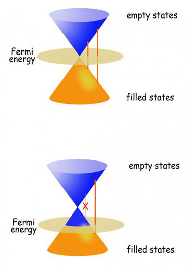 Undoped graphene vs doped graphene