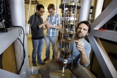 Looking for Majorana fermions in a solid