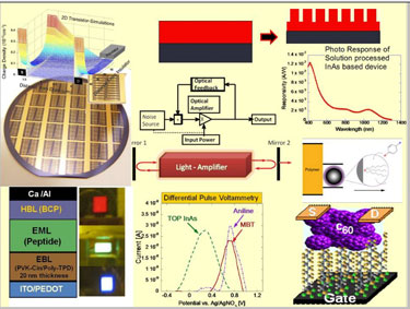 Activities at the Organic Materials and Devices Lab