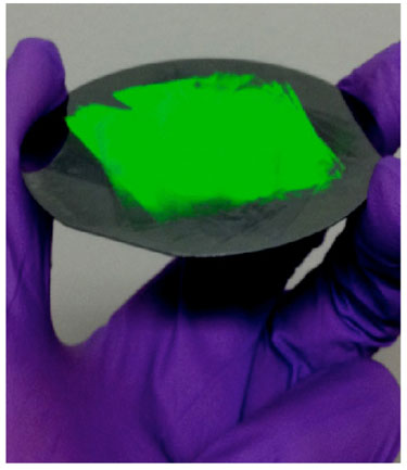 Wafer-scale moir&eacute; patterns