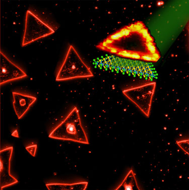 Light-emitting triangles