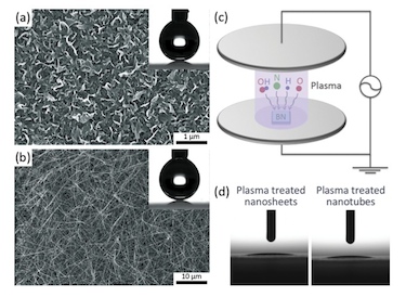 Becoming superhydrophilic