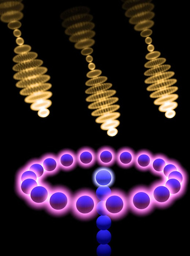 Running rings around light