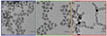 Spheres, faceted nanocrystals and tetrapods