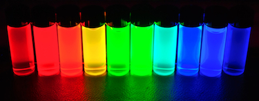 Perovskite quantum dots of many colours
