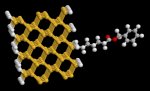 Molecular diode structure