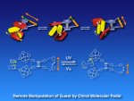 Chiral molecular pedal