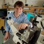 Martin Guthold, assistant professor of physics at Wake Forest University, is a lead researcher on a project exploring the mechanical properties of blood clot fibres.