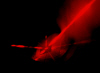 Laser beams from SPP structure