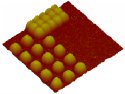 AFM images of the lens array