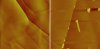 AFM topographic images taken with the a modified commercial AFM