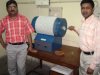 K. K. Nanda (left) and P. Mahanandia