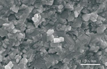 Fracture surface of BNdT ceramic