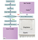 Transferring graphene films
