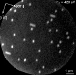 XPEEM image of the nanowires
