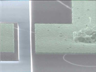 Integrating gates with ultraclean CNTs