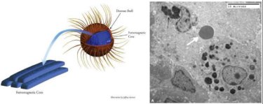 iron oxide-centred nanoparticle